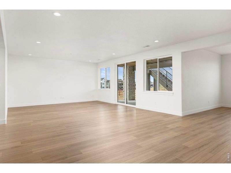 Spacious, unfurnished interior of a new home in RainDance, Windsor (Image 22).
