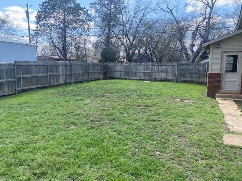 Exterior details and patio area of a home in , Brownwood (Image 19). Exterior details and patio area of a home in , Brownwood (Image 19).
