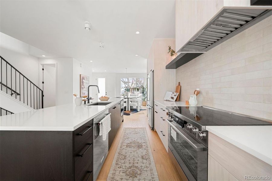 Furnished interior view inside a new home in , Denver (Image 6).