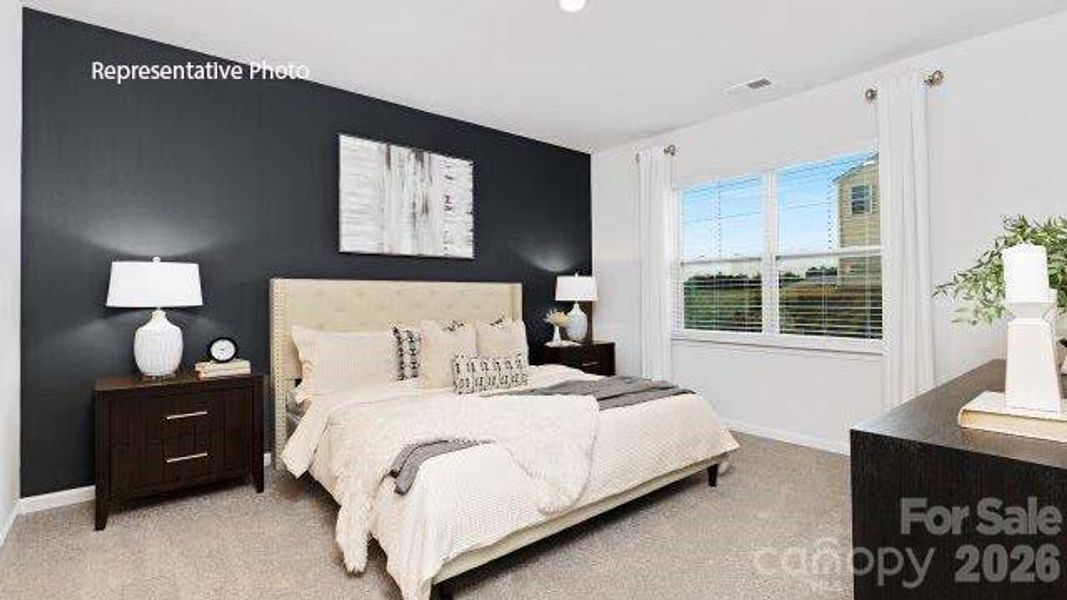 Furnished interior view inside a new home in Bristol Terrace, Statesville (Image 10).