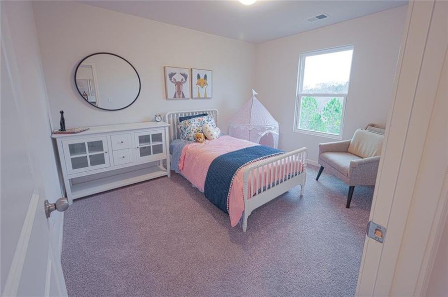 Furnished interior view inside a new home in , Macon (Image 7).