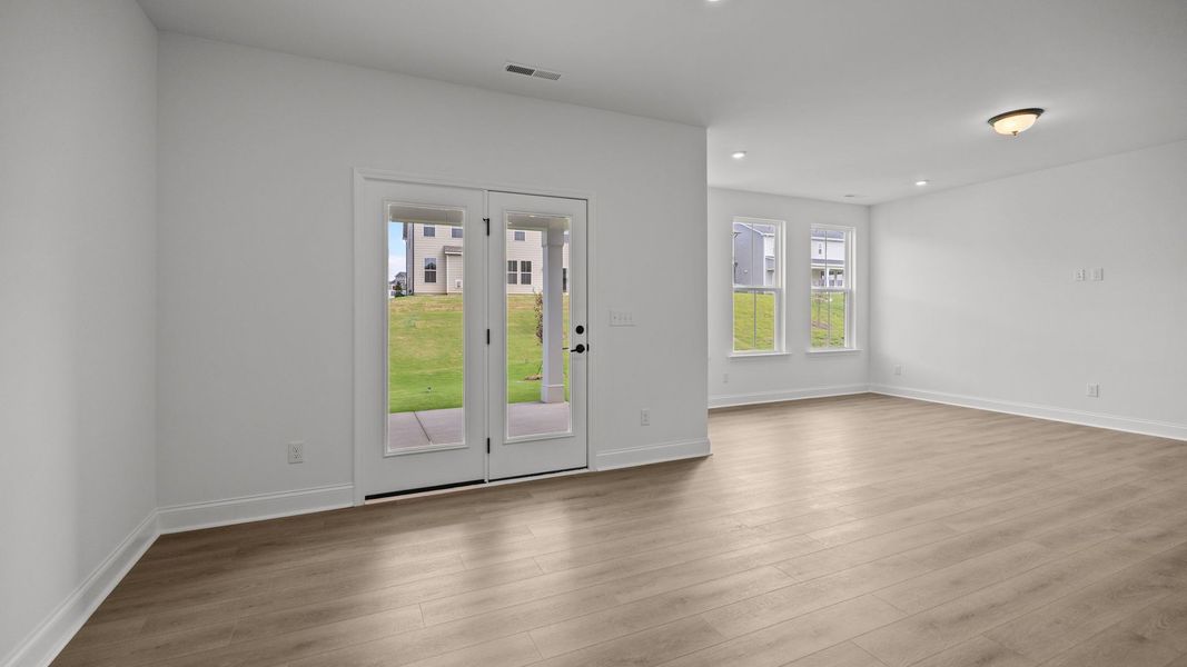 Furnished interior view inside a new home in Lakeside Glen, York (Image 5).