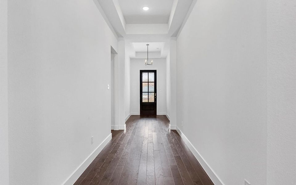 Representative unfurnished interior of a home built from the Plymouth by Brookfield Residential in 50' Traditional Homes at Elyson, Katy (Image 9). Representative unfurnished interior of a home built from the Plymouth by Brookfield Residential in 50' Traditional Homes at Elyson, Katy (Image 9).