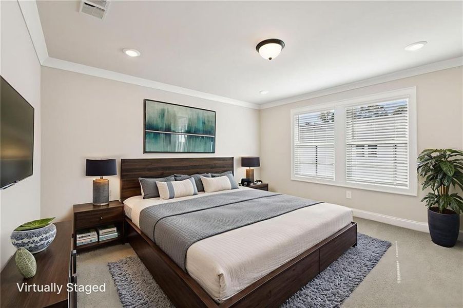 Furnished interior view inside a new home in , Lawrenceville (Image 12).