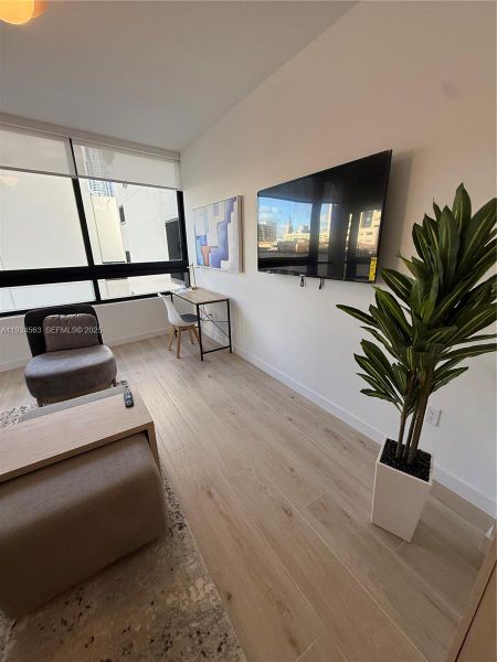 Furnished interior view inside a new home in , Miami (Image 8).