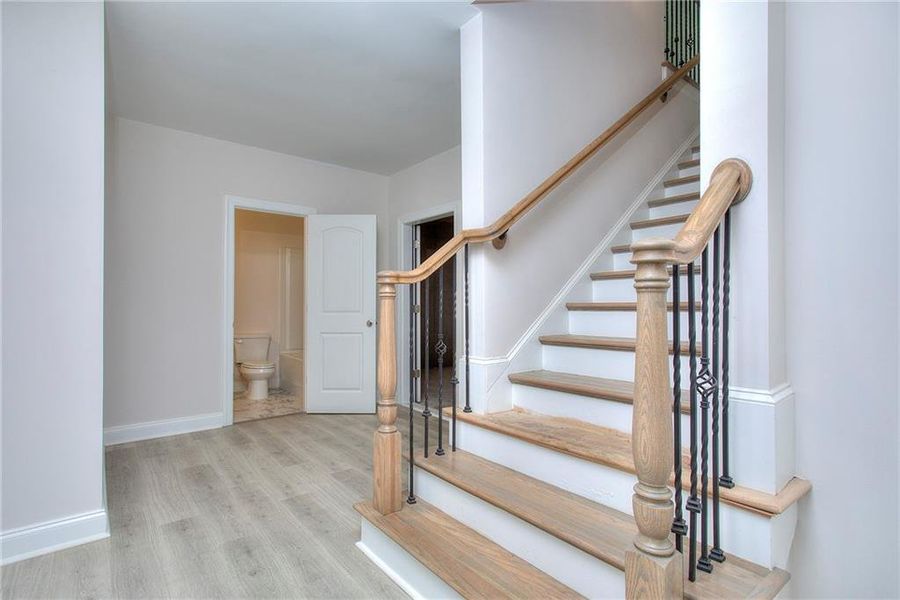 Spacious, unfurnished interior of a new home in , Conyers (Image 16). Spacious, unfurnished interior of a new home in , Conyers (Image 16).