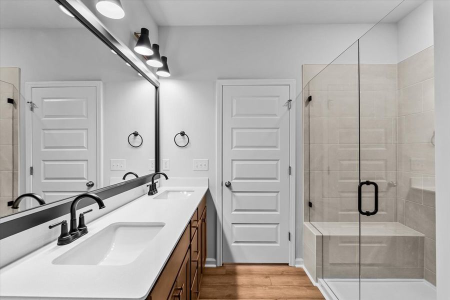 Furnished interior view inside a new home in Fieldstone, Lexington (Image 14).