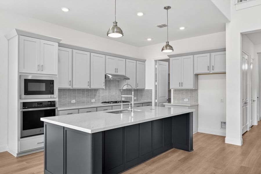 Furnished interior view inside a new home in The Ridge at Northlake, Northlake (Image 3).