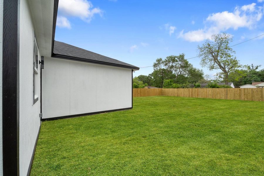 This incredible backyard is perfect for whatever outdoor activities your heart desires!