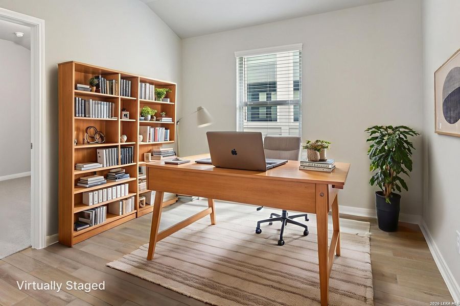 Furnished interior view inside a new home in Sagebrooke - Premier Series, San Antonio (Image 16).