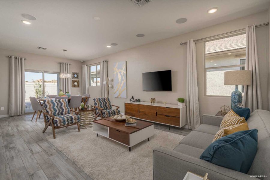 Living Room | Madera | Northern Farms | New homes in Waddell, Arizona | Landsea Homes