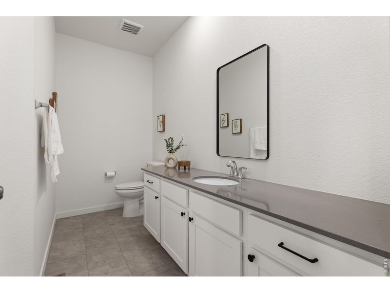 Furnished interior view inside a new home in Whisper Village, Arvada (Image 16).