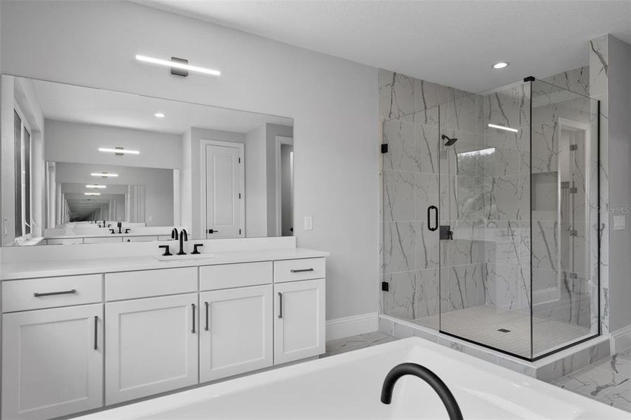 Furnished interior view inside a new home in , Montverde (Image 9).