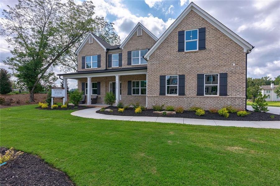 Front exterior of a new home in , Watkinsville, GA, highlighting curb appeal (Image 31).