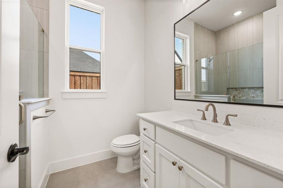 Furnished interior view inside a new home in NorthGlen, Haslet (Image 14).