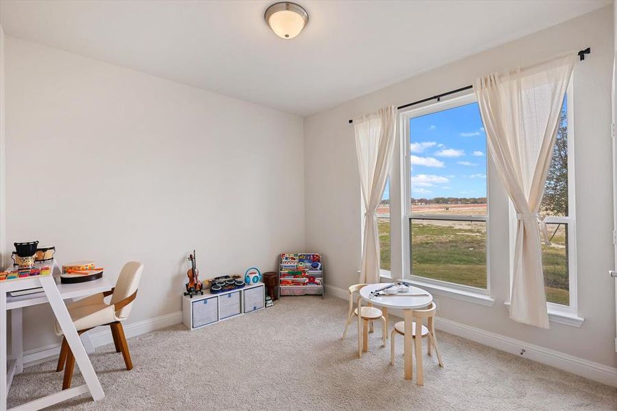 Furnished interior view inside a new home in Symmetry 37s, Frisco (Image 10).