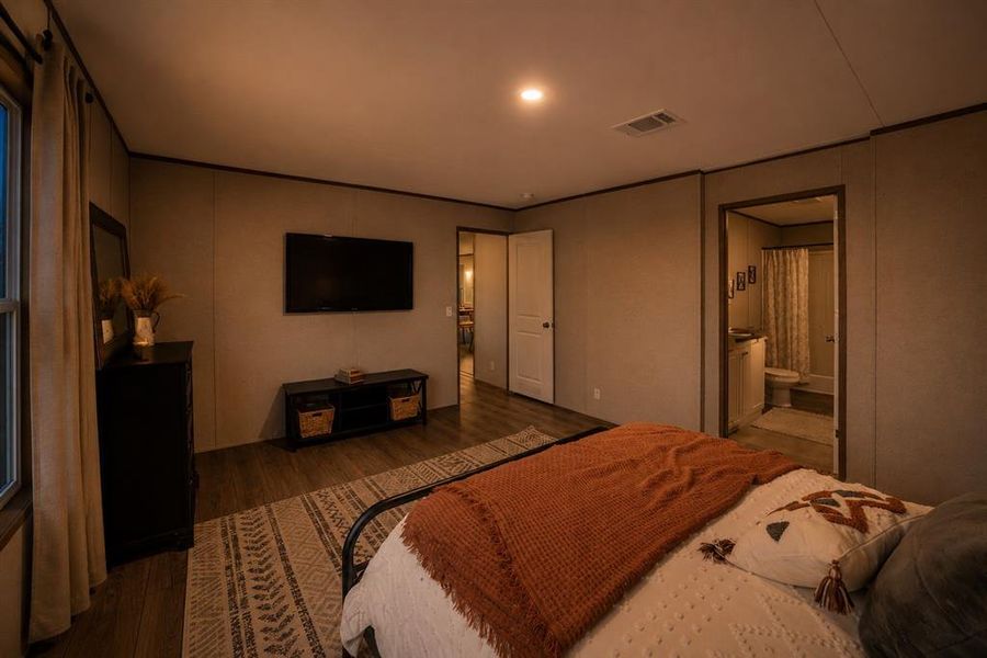 Furnished interior view inside a new home in , Azle (Image 5).