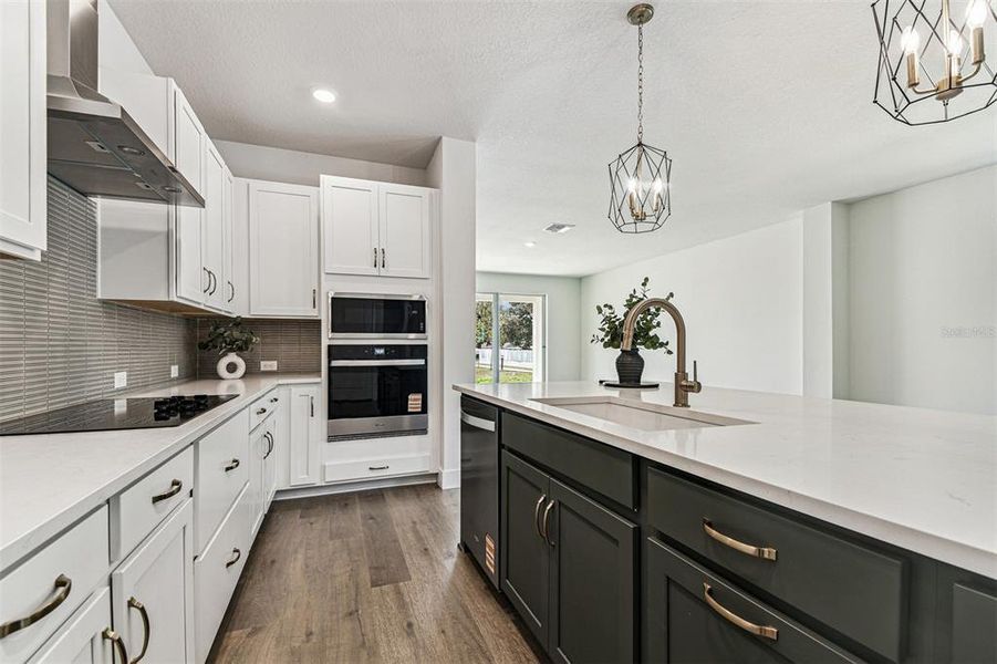 Furnished interior view inside a new home in The Peninsula at Rhodine Lake, Riverview (Image 11).