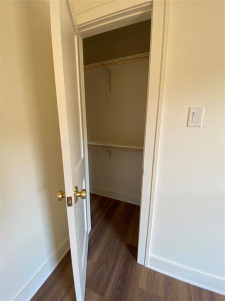 View of closet