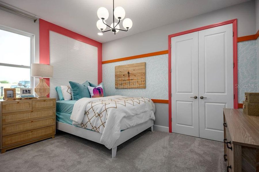 Furnished interior view inside a new home in Wolf Lake Ranch, Apopka (Image 36).