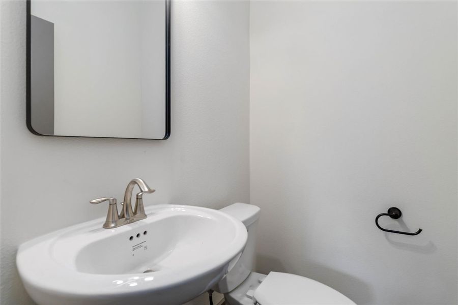 Downstairs half-bath