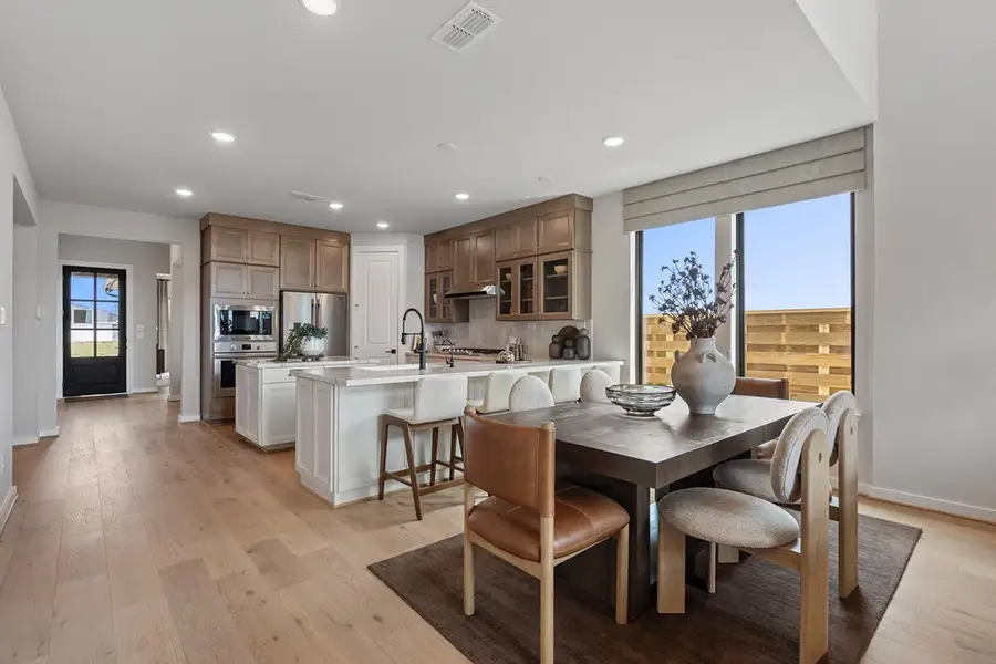 Furnished interior view inside a new home in Austin Point, Richmond (Image 8). Furnished interior view inside a new home in Austin Point, Richmond (Image 8).