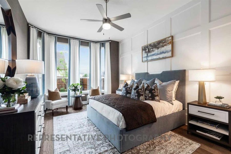 Furnished interior view inside a new home in Tavolo Park, Fort Worth (Image 13).