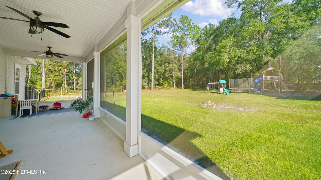 Exterior details and patio area of a home in , Keystone Heights (Image 24). Exterior details and patio area of a home in , Keystone Heights (Image 24).