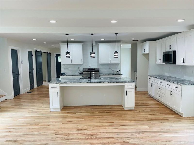 Furnished interior view inside a new home in , Atlanta (Image 3). Furnished interior view inside a new home in , Atlanta (Image 3).