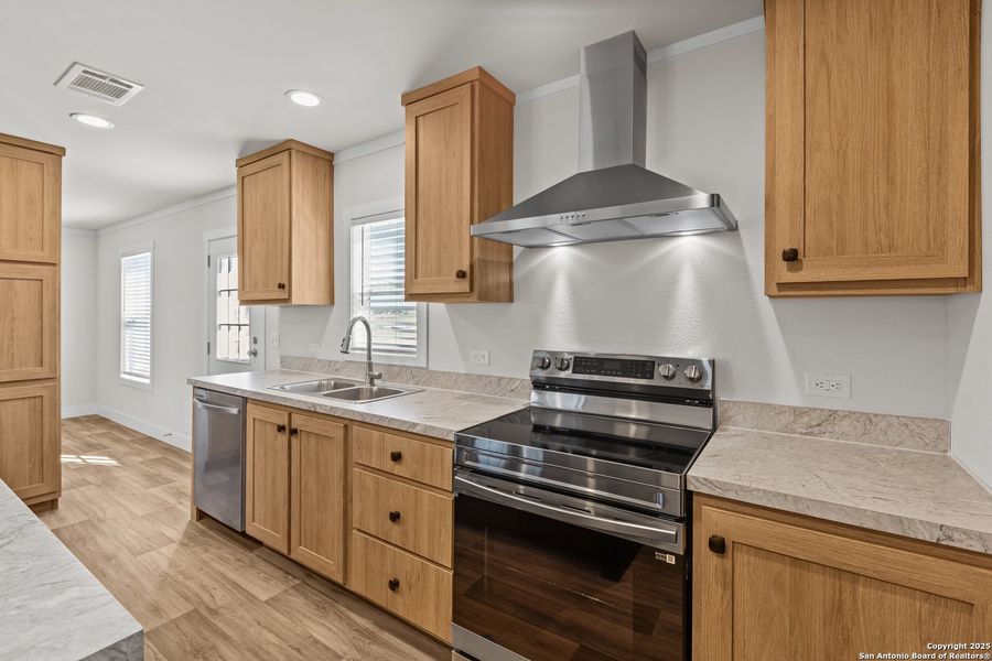 Furnished interior view inside a new home in , Somerset (Image 10).
