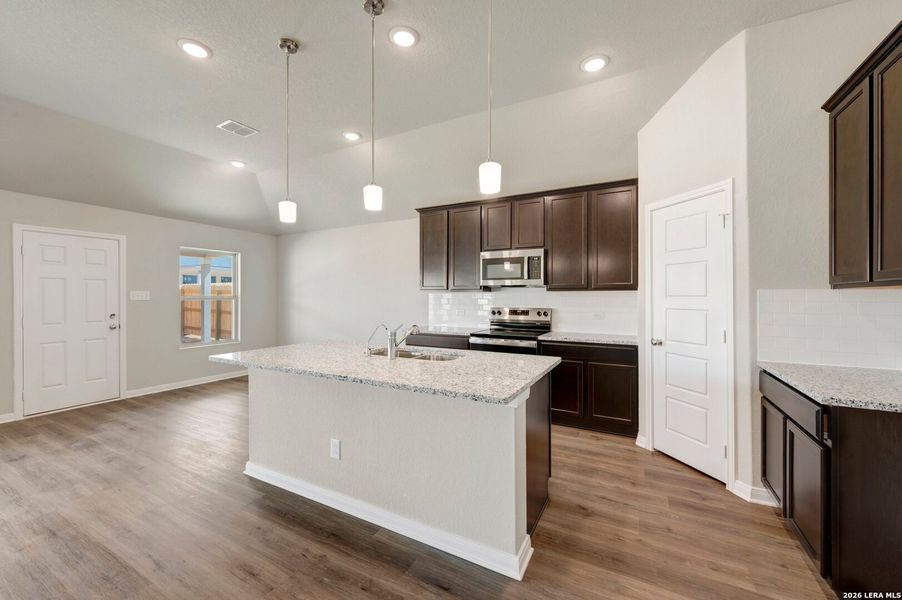 Furnished interior view inside a new home in Greenspoint Heights, Seguin (Image 14).