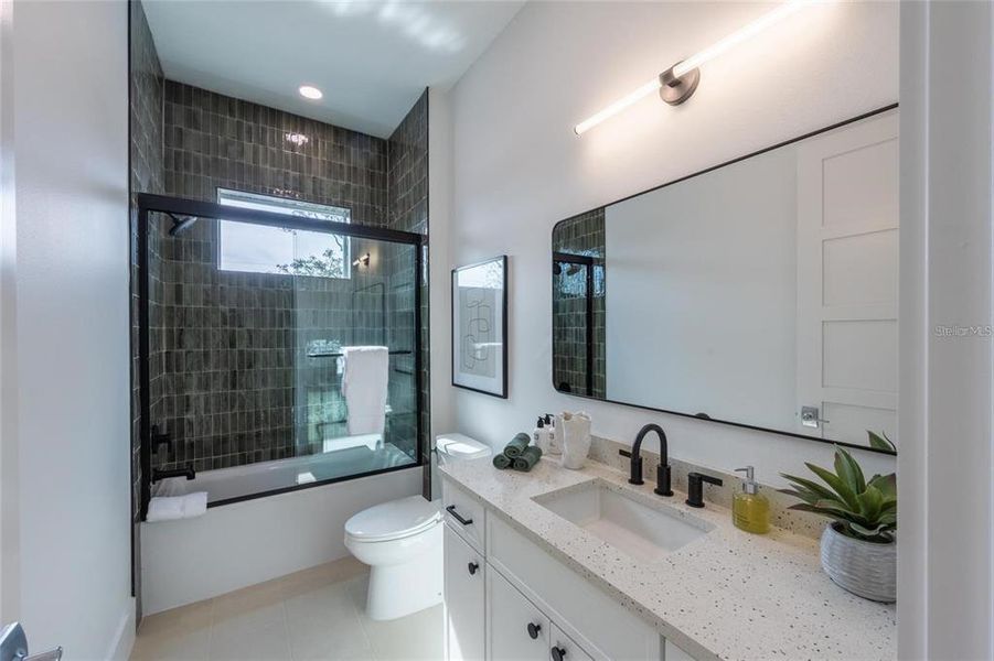 Furnished interior view inside a new home in , Sarasota (Image 10).