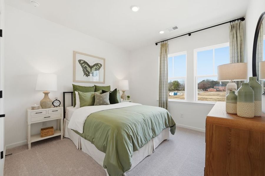 Representative furnished interior of a home built from the Alpine by Taylor Morrison in Indian Trail Townhomes, Indian Trail (Image 18).