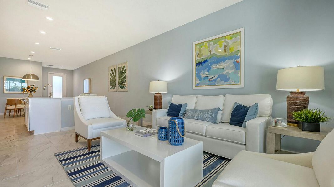 Furnished interior view inside a new home in Grand Park Real Estate and Homes for Sale in Sarasota, FL - Neal Communities, Sarasota (Image 11). Furnished interior view inside a new home in Grand Park Real Estate and Homes for Sale in Sarasota, FL - Neal Communities, Sarasota (Image 11).