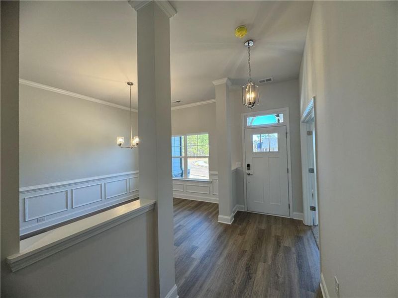 Spacious, unfurnished interior of a new home in The Fields of Walnut Creek, Pendergrass (Image 17).