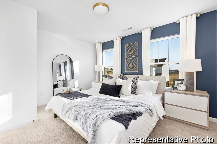 Furnished interior view inside a new home in Colvin Park, Rock Hill (Image 16). Furnished interior view inside a new home in Colvin Park, Rock Hill (Image 16).