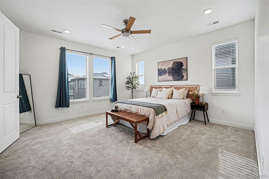 Furnished interior view inside a new home in Red Rocks Ranch, Morrison (Image 19).