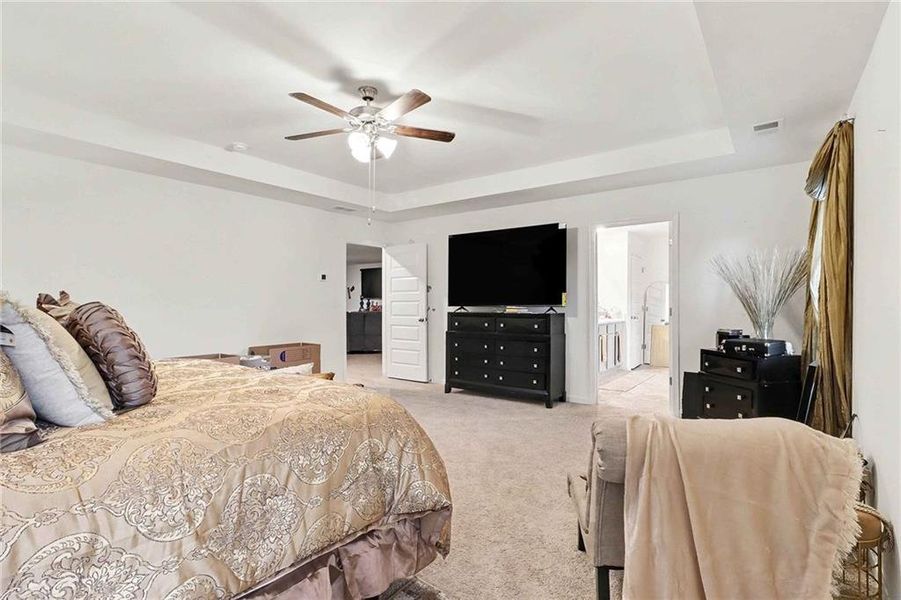 Furnished interior view inside a new home in , Lithonia (Image 13).
