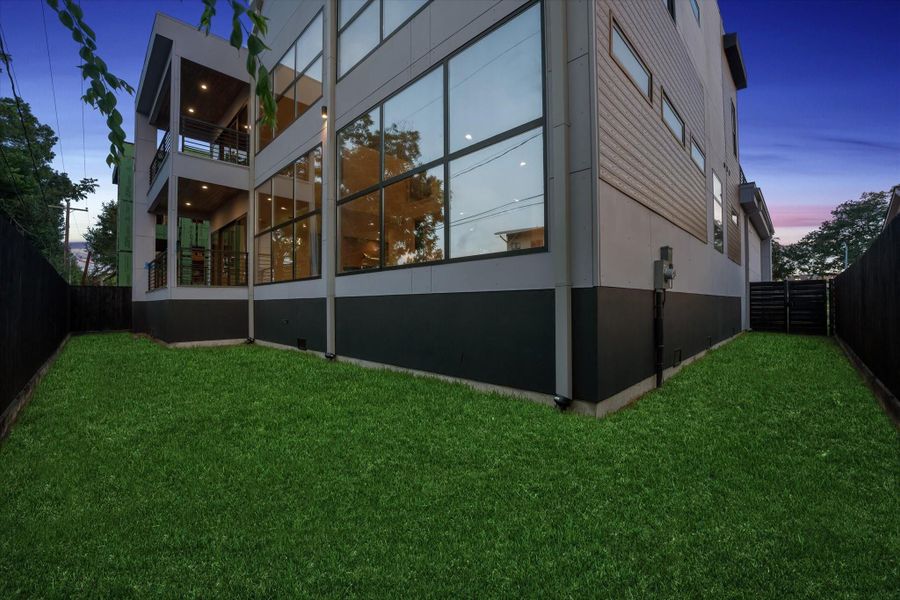 Exterior details and patio area of a home in , Houston (Image 30). Exterior details and patio area of a home in , Houston (Image 30).