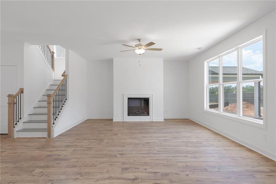 Spacious, unfurnished interior of a new home in , Buford (Image 17).