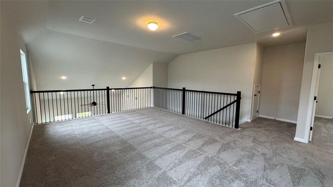 Spacious, unfurnished interior of a new home in Cannon Ranch 40s, Dripping Springs (Image 19). Spacious, unfurnished interior of a new home in Cannon Ranch 40s, Dripping Springs (Image 19).