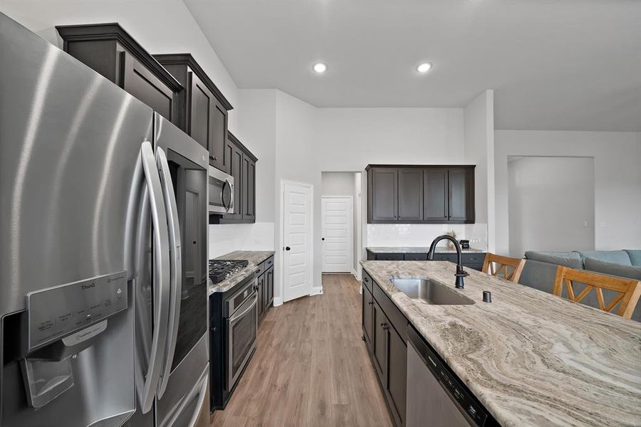 Furnished interior view inside a new home in , Mesquite (Image 16).