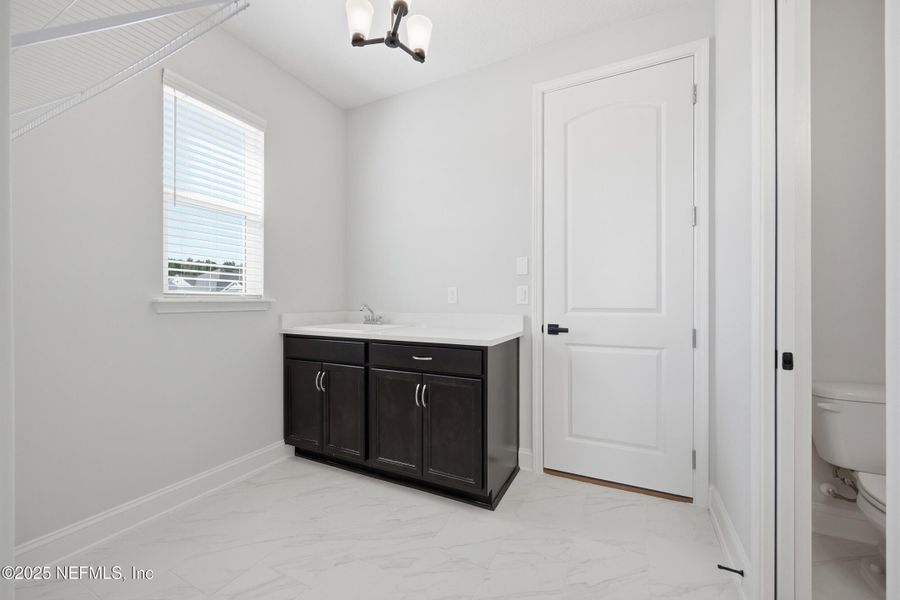 Furnished interior view inside a new home in Silver Landing At Silverleaf, St. Augustine (Image 12). Furnished interior view inside a new home in Silver Landing At Silverleaf, St. Augustine (Image 12).