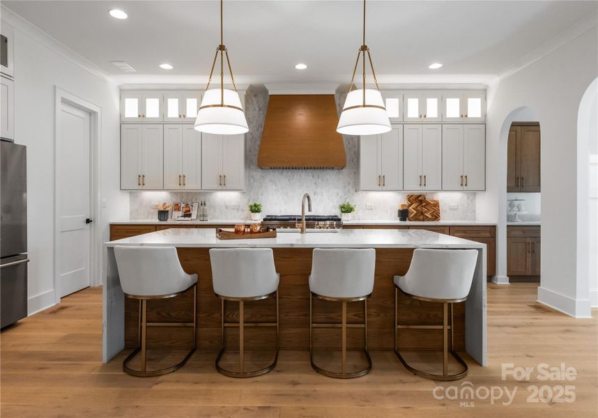 Furnished interior view inside a new home in , Denver (Image 30).