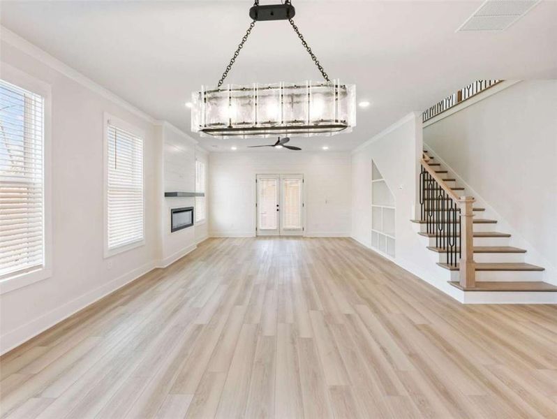 Spacious, unfurnished interior of a new home in , Buford (Image 41).