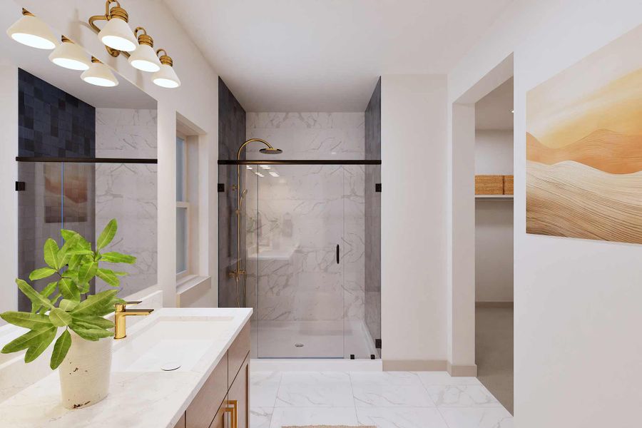 The Kerrville - Owner's Bath