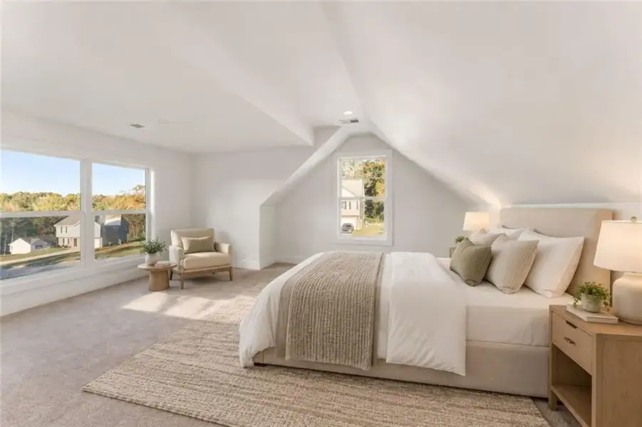 Furnished interior view inside a new home in , Douglasville (Image 15).