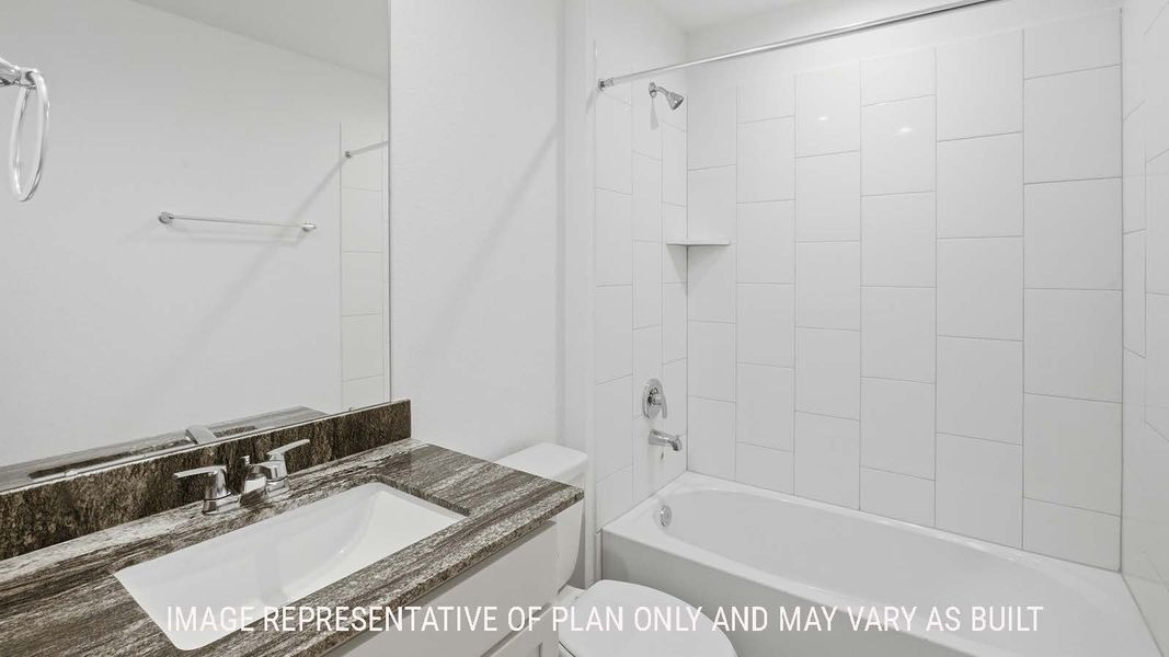 Representative furnished interior of a home built from the Kingston by D.R. Horton in China Grove, China (Image 14).