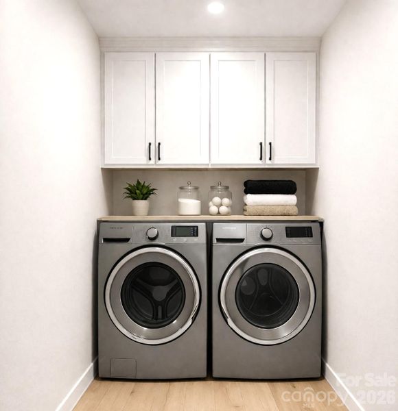 Laundry room is a great size. Laundry room is a great size.
