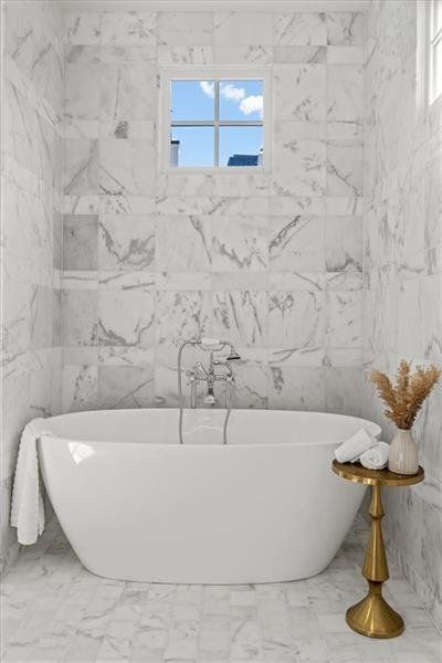 Furnished interior view inside a new home in , Atlanta (Image 51).